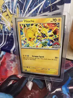 Pokemon Pikachu Promo 2025 World Championships SVP EN 225 Pokemon Worlds NM! - Image 2