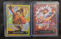 Monkey D.Luffy Gear 5 LEADER ALTERNATIVE ALT ART ST21-001 ONE PIECE ST29-001 - Image 1