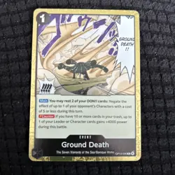 OP14-096 - Ground Death - R - One Piece TCG - Image 1