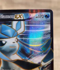 Pokemon TCG card Glaceon EX (Full Art) 116/124 Fates Collide Holo NM Nice - Image 4