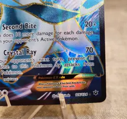 Pokemon TCG card Glaceon EX (Full Art) 116/124 Fates Collide Holo NM Nice - Image 5