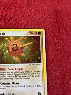 Solrock 13/100 Sandstorm Holo E Reader Pokemon Card Nm-/lp+ - Image 2