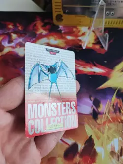 Pokemon Karte Card Zubat Monsters Collection Bandai Carddass Japanese Wotc NM - Image 5