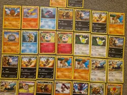 XY Base Set Pokemon Card Bundle x 50 TCG Holo Rare Common Uncommon Trainer - Image 3