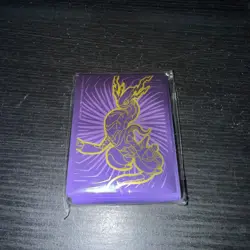 Scarlet & Violet Miraidon Card Sleeves x65 New sealed Pokemon TCG Purple - Image 2