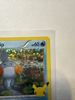 Pokemon Mudkip 19/25 Holo 25th Anniversary McDonalds Promo 2021 Card Near Mint - Image 3