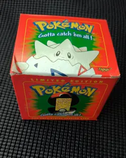 Pokemon 23k Gold Plated Togepi Trading Card 1999 Burger King Pokeball SEALED - Image 2