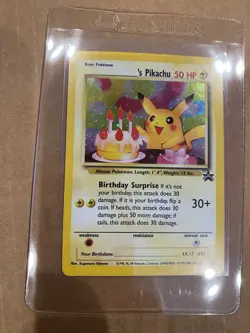 Pokemon ______’s Pikachu Black Star Promo Card. #25 - Image 1