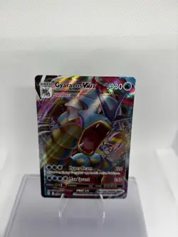 Pokemon Gyarados VMAX TCG Full Art Holo Ultra Rare Dynamax Card 029/203 NM - Image 2