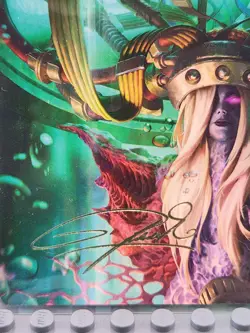 Jenova, Ancient Calamity Art Card (Gold-Stamped Signature) Art Series: FF MTG - Image 3