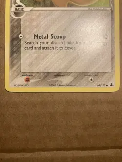 Eevee Pokemon Card Delta Species 68/114 LP - Image 4