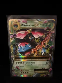 Pokemon TCG M Venusaur EX Ultra Rare Card 2/108 XY: Evolutions LP - Image 3