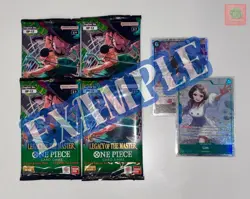 One Piece TCG OP12 Booster Pack Bundle (4 Packs) + 2 Bonus SR Cards | English - Image 2