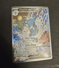 Kingdra ex 131 Sv: Scarlet & Violet Promo Cards Alt Art Holo Pokemon NM - Image 4