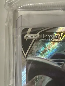 Pokemon TCG Lugia V 186/195 Silver Tempest Rare Sword & Shield Alt Art Holo Card - Image 3