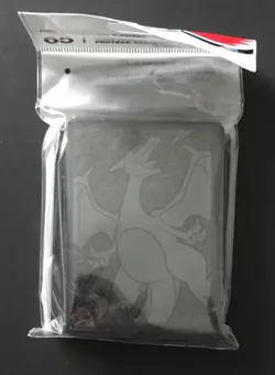 Charizard Scorching Sleeves X65 Holds Pokemon Cards Pokemon Centre 2024 NEW - Image 1