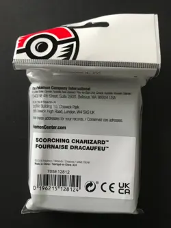 Charizard Scorching Sleeves X65 Holds Pokemon Cards Pokemon Centre 2024 NEW - Image 2