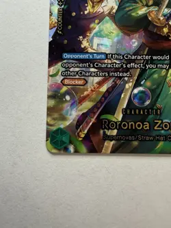 One Piece Card Game Roronoa Zoro PRB002-006 SP OP14 - EB04 EN Near Mint English - Image 4