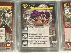 Maplestory iTCG Nova 34/60 Set 2 OMG Bosses 2008 Trading Card Game FOIL HOLO NM - Image 1