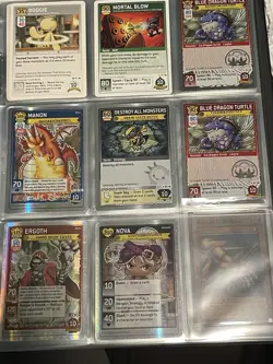 Maplestory iTCG Nova 34/60 Set 2 OMG Bosses 2008 Trading Card Game FOIL HOLO NM - Image 2