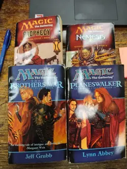 Magic The Gathering Novels Brothers War, Planes Walker, Nemesis, Prophecy - Image 1