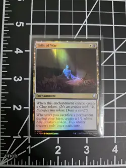 Tolls of War 0245 HOLO MTG Avatar: The Last Airbender M/NM *FREE SHIPPING* - Image 1