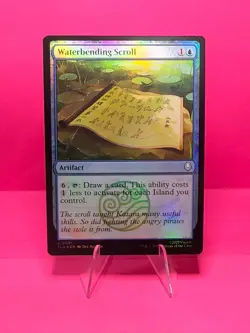 MTG - Waterbending Scroll- 0061 - TLA Avatar The Last Airbender - Foil - NM - Image 1