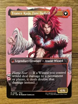Magic MTG Final Fantasy Kuja, Genome Sorcerer #399 *NON-FOIL* Borderless Rare - Image 2
