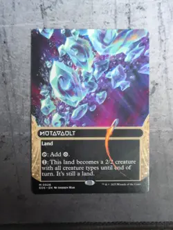 Mutavault (0028) (Borderless) Edge of Eternities: Stellar Sights Regular - Image 1