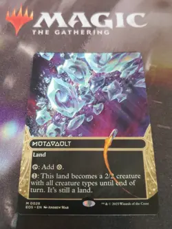 Mtg. Mutavault. #28. Borderless. Edge of Eternities. Pack Fresh - Image 1