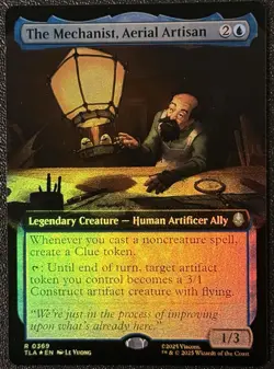 MTG FOIL The Mechanist, Aerial Artisan - Avatar: The Last Airbender #369 - Image 1