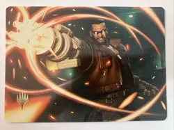 MTG - Barret Wallace Gold Stamped Signature Art Series - Final Fantasy (8/53) - Image 1