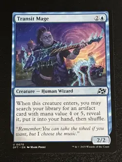 MTG Aetherdrift Transit Mage 0070 NM - Image 1