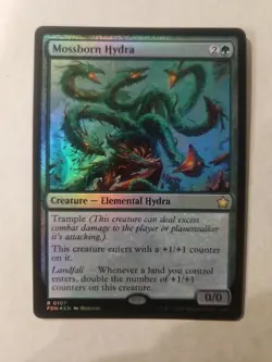 Mtg Mossborn Hydra Foil FND - Image 1
