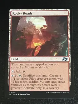 MTG Aetherdrift Rocky Roads 0261 NM - Image 1
