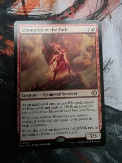 x1 Champion of the Path R MTG Lorwyn Eclipsed M/NM, English - Image 1