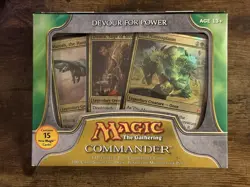 MTG Devour For Power Commander (2011) New Factory Sealed NM Magic The Gathering - Image 1