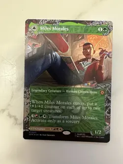 Miles Morales (0211) (Borderless) Marvel's Spider-Man Foil - Image 1