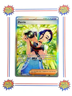 Perrin Special Illustration Rare SIR Twilight Masquerade 220/167 Pokemon TCG - Image 1