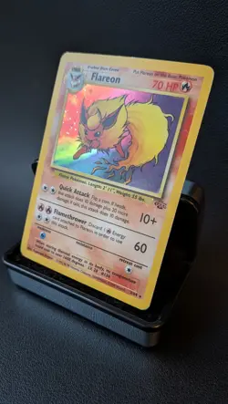 Pokemon TCG Flareon Jungle 3/64 Holo Rare LP - Image 3