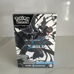 Pokemon TCG- Scarlet & Violet Black Bolt Booster Bundle Factory Sealed (6 Packs) - Image 1