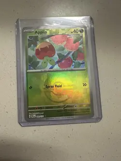 Pokemon Applin 009/131 Prismatic Evolutions Pokeball Reverse Holo - Image 1