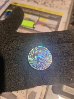 Mega Absol Pokemon TCG Coin - Cracked Ice / Silver Finish - Near Mint - Image 1