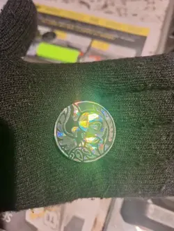 Mega Absol Pokemon TCG Coin - Cracked Ice / Silver Finish - Near Mint - Image 2