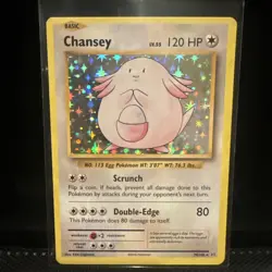 Pokemon TCG Chansey XY Evolutions 70/108 Holo Rare Near Mint Condition - Image 3
