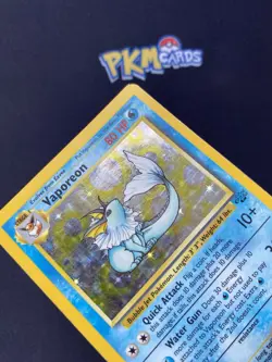 Pokemon TCG Vaporeon Jungle 12/64 Holo Rare LP. - Image 2