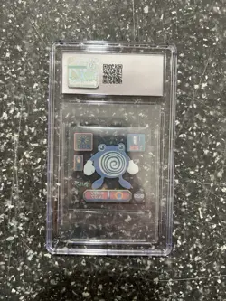 1998 Pokemon Amada Super DX D20 Poliwhirl Clear CGC 10 - Image 2