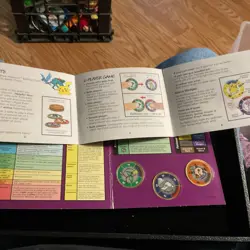 Pokemon Vintage Battling Coin Game Battle Coins 1999 Collectable Hasbro Free Shi - Image 5