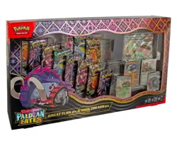 Pokemon TCG: Paldean Fates Great Tusk ex & Iron Threads ex Premium Collection - Image 1