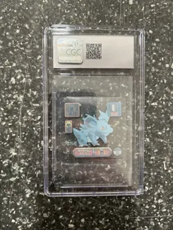 1998 Pokemon Amada Super DX D12 Nidorina Clear CGC 10 - Image 2